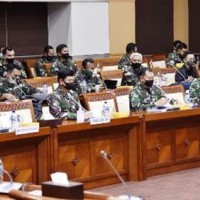 Panglima TNI Rapat Kerja Dengan Komisi I DPR RI